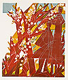 Das rote Paar (aus der Mappe »Baumblüte« mit 6 Holzschnitten)
